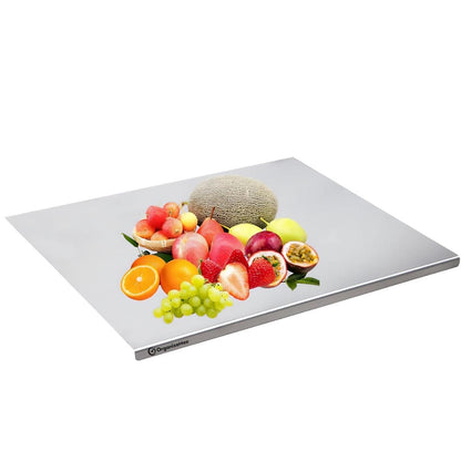 Scratch Less Stainless Steel Chopping Board