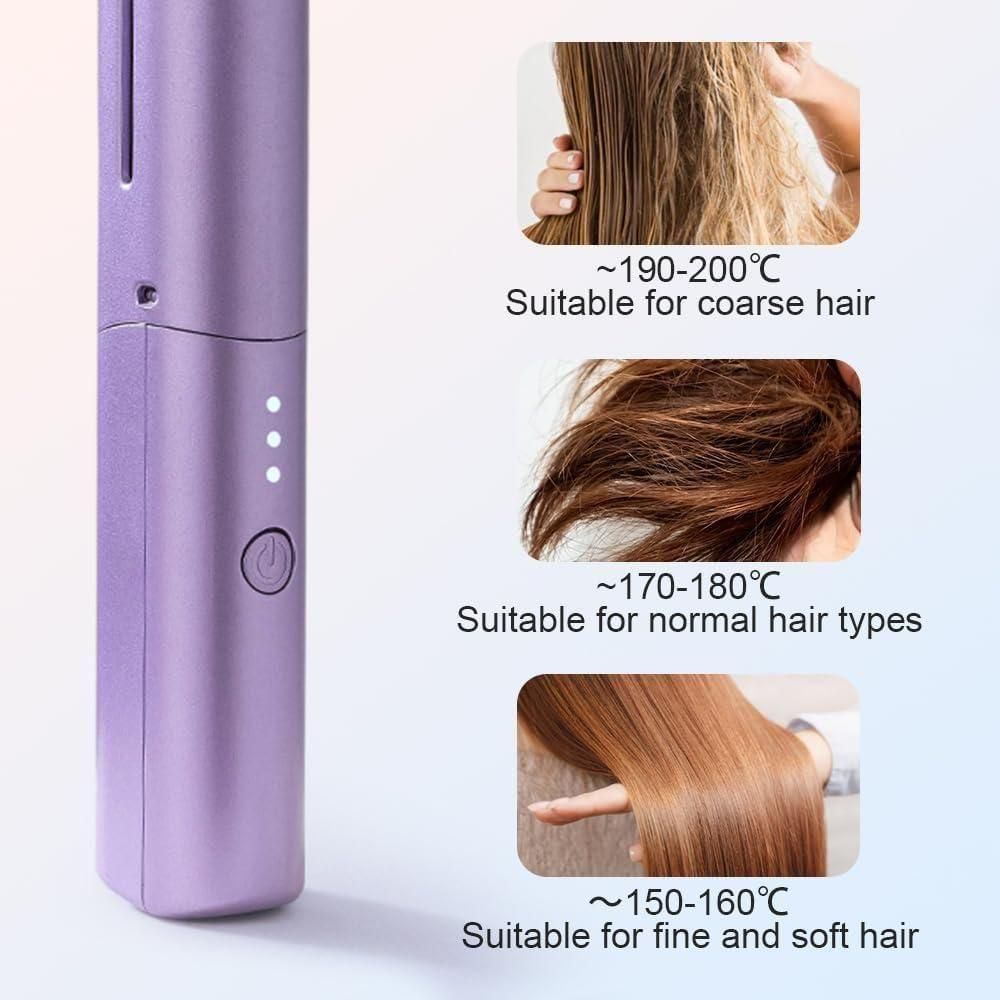 Portable Mini Hair Straightener Comb